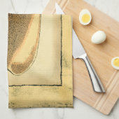 Linge De Cuisine Coquillage Vintage rustique (Quart Plié)