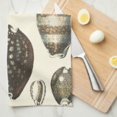 Linge De Cuisine Coquillages De Forme Unique (Quart Plié)