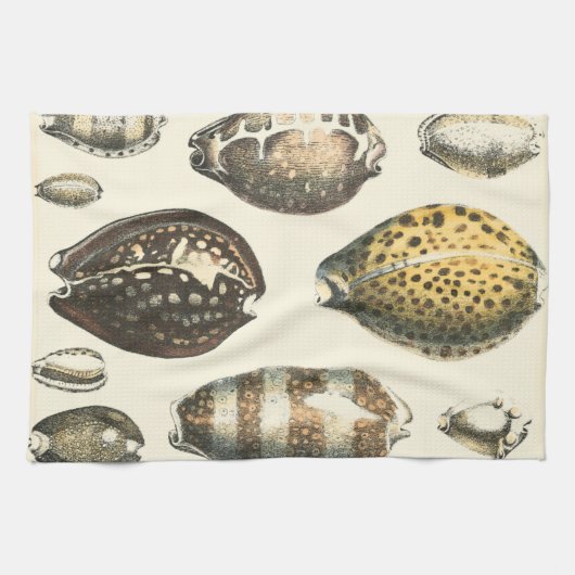 Linge De Cuisine Coquillages De Forme Unique (Horizontal)
