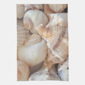 Linge De Cuisine Coquillages d'été ensoleillés, Sea Shells Beach Lo (Vertical)