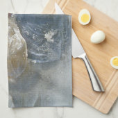 Linge De Cuisine Coquillages et Surf (Quart Plié)