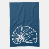 Linge De Cuisine Coquille de mer élégant - Thème de la côte bleue T (Vertical)