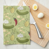 Linge De Cuisine Coquille épicée à l'aneth (Quart Plié)