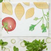 Linge De Cuisine Coquilles de pâtes (Plié)