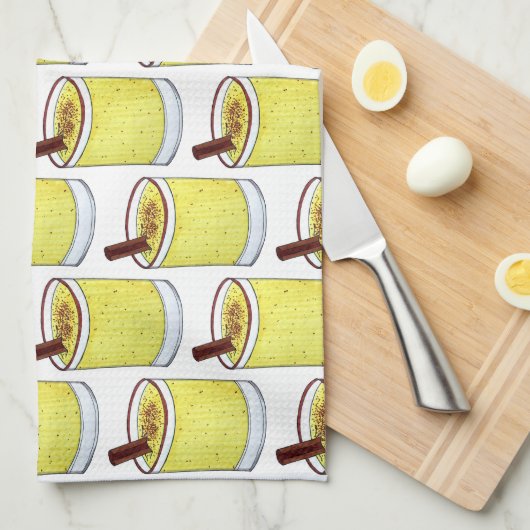 Linge De Cuisine Coquito Puerto Rican Eggnog Rum Christmas Drink (Quart Plié)