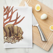 Linge De Cuisine Corail (Quart Plié)