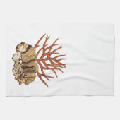 Linge De Cuisine Corail (Horizontal)