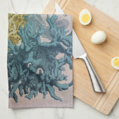 Linge De Cuisine Corail (Quart Plié)