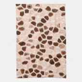 Linge De Cuisine Corail rose Brown (Vertical)