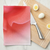 Linge De Cuisine corail rose rose (Quart Plié)
