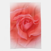 Linge De Cuisine corail rose rose (Vertical)