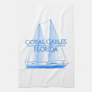 Linge De Cuisine Coral Gables Coastal Nautical Sailing Sailor