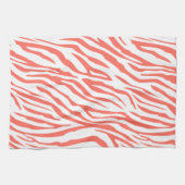 Linge De Cuisine Coral Zebra (Horizontal)