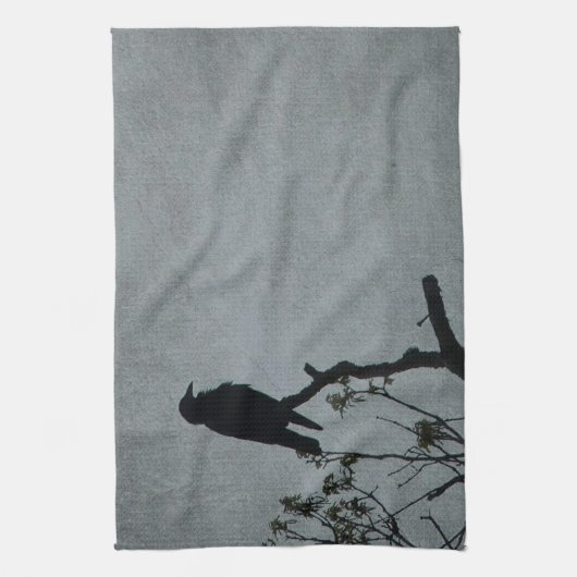 Linge De Cuisine Corbeau (Vertical)