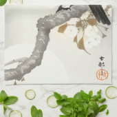 Linge De Cuisine Corbeau Raven Koson Oiseau japonais (Plié)
