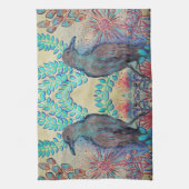 Linge De Cuisine corbeaux dans le jardin (Vertical)