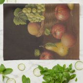 Linge De Cuisine Corbeille de fruits (Plié)