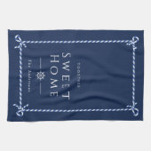 Linge De Cuisine Corde nautique Sweet Home Marine (Horizontal)