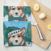 Linge De Cuisine Corgi (Quart Plié)
