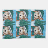 Linge De Cuisine Corgi (Horizontal)