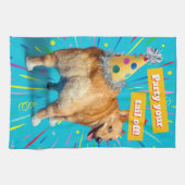 Linge De Cuisine Corgi Butt Birthday Hat (Horizontal)