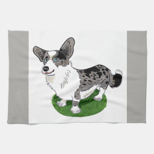 Linge De Cuisine Corgi towl