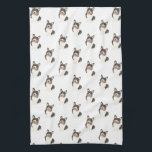 Linge De Cuisine Corgi (Tricolor à tête noire)<br><div class="desc">J'aime ce motif sucré d'une illustration d'aquarelle de chien tricolore à tête noire parce qu'il est assez classique pour servir comme un neutre, mais pops comme une pièce autonome! C'est l'ajout parfait à n'importe quelle chambre familiale, garderie, bureau, ou même la grotte homme! Pour les cadeaux les plus sucrés, ajoutez...</div>