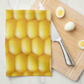 Linge De Cuisine Corn Cob Arrière - plan (Quart Plié)