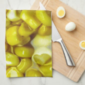 Linge De Cuisine Corne jaune (Quart Plié)