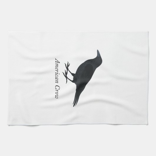 Linge De Cuisine Corneille américaine (Horizontal)
