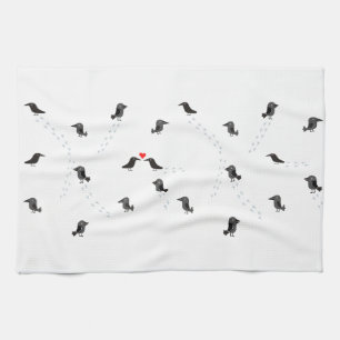 Linge De Cuisine Corneille de neige