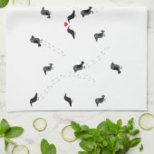 Linge De Cuisine Corneille des neiges (Plié)