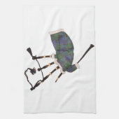 Linge De Cuisine cornemuses écossaises en plaid (Vertical)