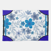 Linge De Cuisine Cornerstone Blossom Indigo (Horizontal)