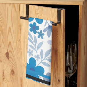 Linge De Cuisine Cornerstone Blossom Indigo