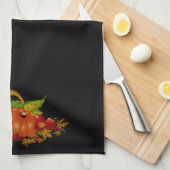 Linge De Cuisine Cornucopie / Corne de abondance (Quart Plié)