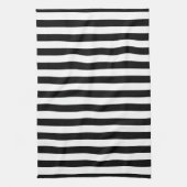 Linge De Cuisine Cornwall flag stripes black white line pattern sym (Vertical)