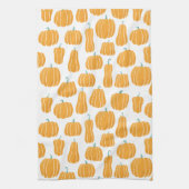 Linge De Cuisine Correctif Citrouille aquarelle (Vertical)