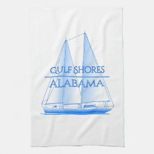 Linge De Cuisine Côte du Golfe Voile nautique Côtière