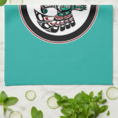 Linge De Cuisine Côte du Pacifique Nord-Ouest L'art haïtien Thunder (Plié)