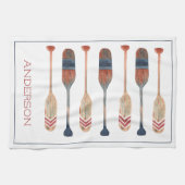 Linge De Cuisine Côté Nautique Sangs de Plage Personnalisé (Horizontal)