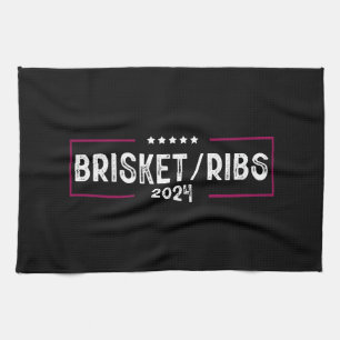 Linge De Cuisine Côtes de Boeuf 2024 Barbecue Politique Élection