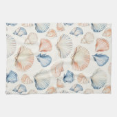 Linge De Cuisine Côtière rustique - Coquillages, Starfish, Reef (21 (Horizontal)