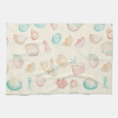 Linge De Cuisine Côtière rustique - Coquillages, Starfish, Reef (22 (Horizontal)
