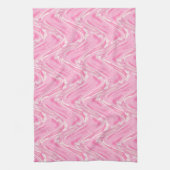 Linge De Cuisine Coton Candy rose Abstrait (Vertical)