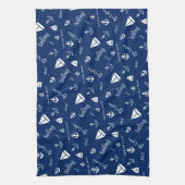 Linge De Cuisine Coton de voile nautique (Vertical)