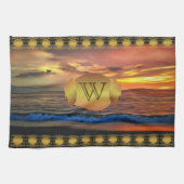 Linge De Cuisine Coucher de soleil 1577 (Horizontal)