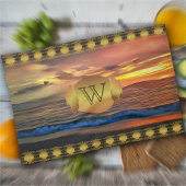 Linge De Cuisine Coucher de soleil 1577