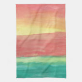 Linge De Cuisine Coucher de soleil Abstrait (Vertical)