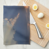 Linge De Cuisine Coucher de soleil avec formation Teacup Cloud par (Quart Plié)